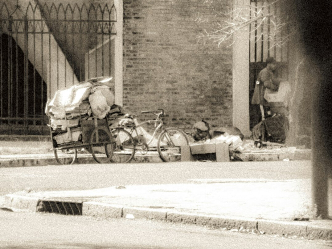 detective investigating scene